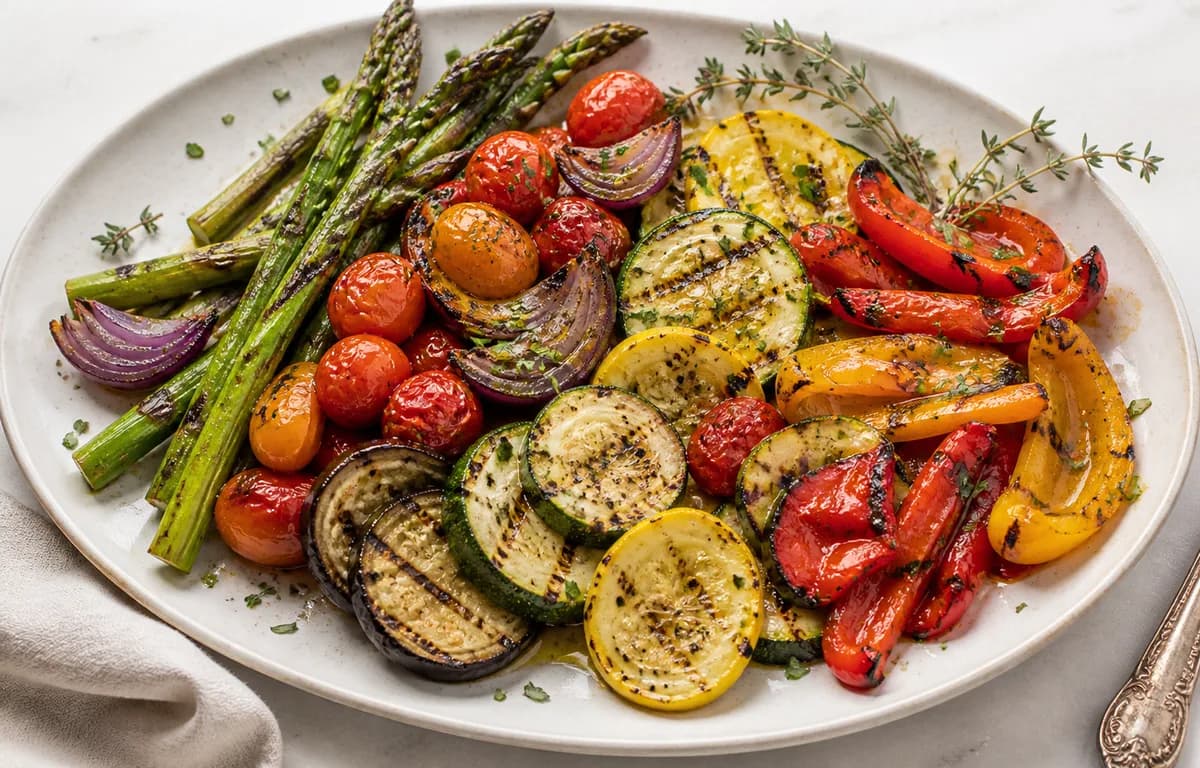 Grilled Seasonal Vegetables