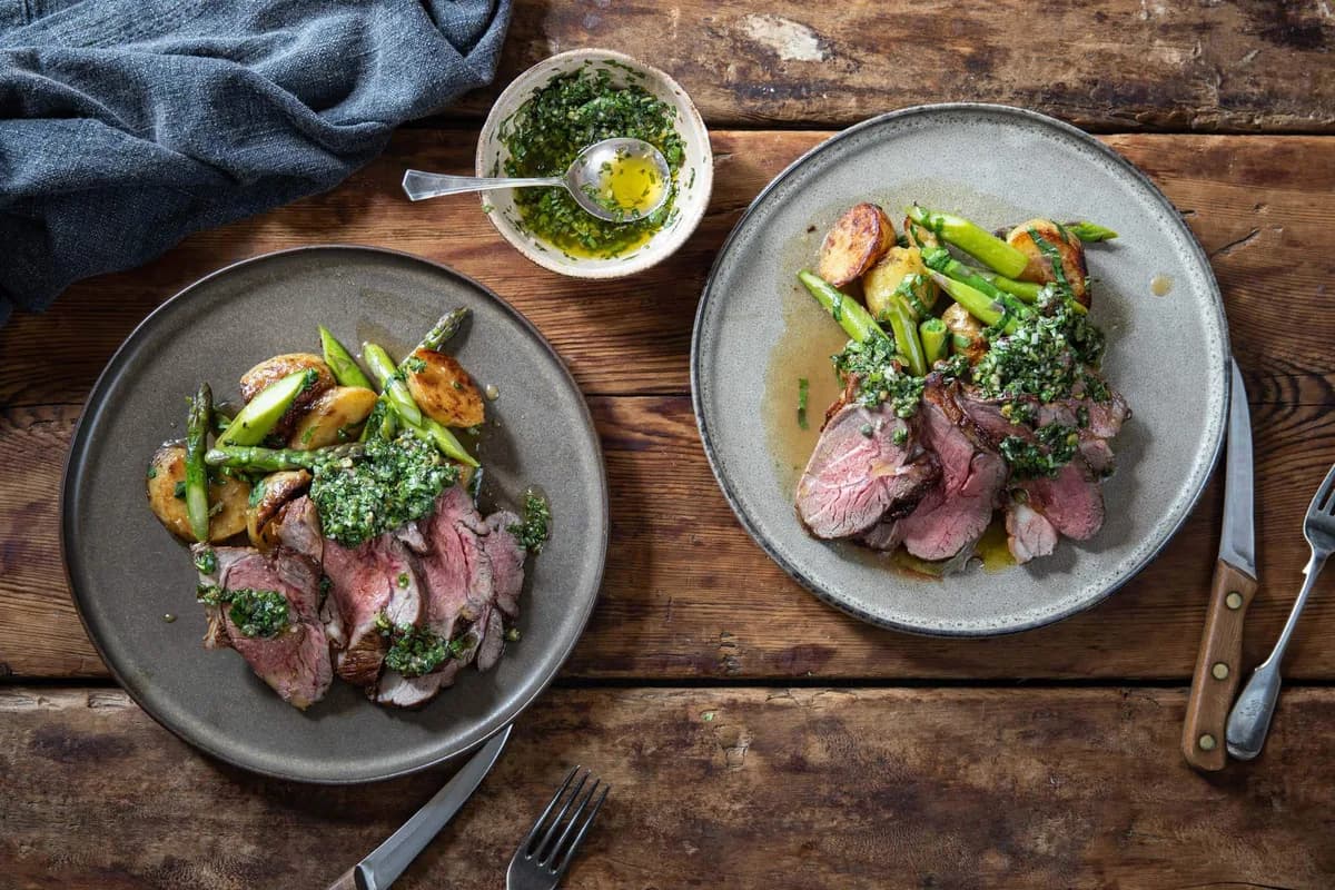 Lamb with Seasonal Vegetables